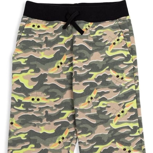 STAR WARS The Mandalorian The Child Fleece 2 Pack Pants - Picture 2 of 3